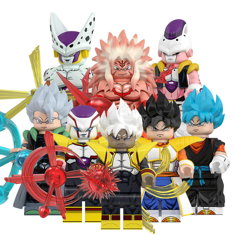 Dragon Ball Custom Minifigures Minifigs Set Fit Lego WM6186