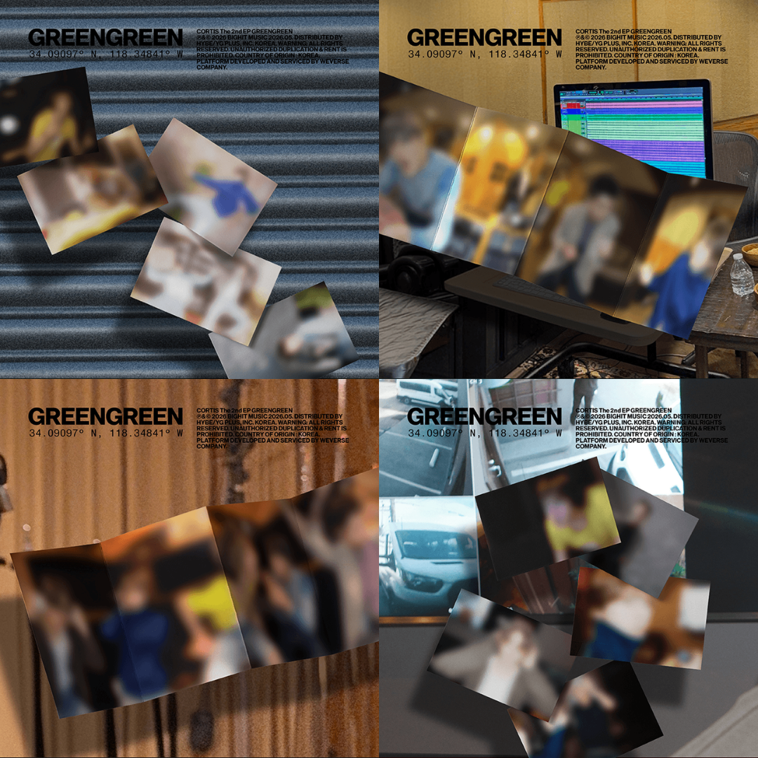 #預購 🇰🇷韓國 CORTIS 第二張 EP《GREENGREEN》Weverse Albums ver.