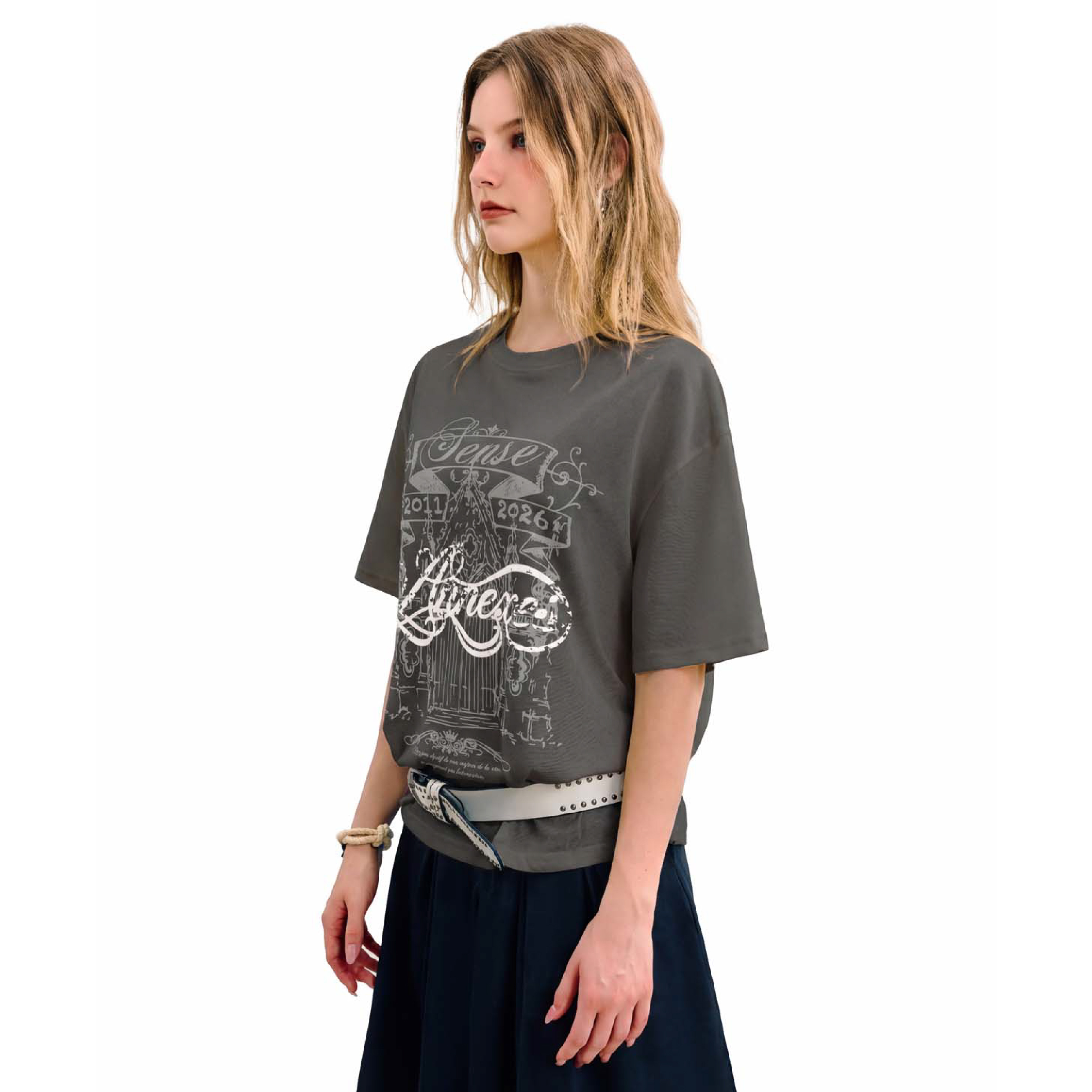 SENSE "Annexes" Crest Tee [L26-T03]