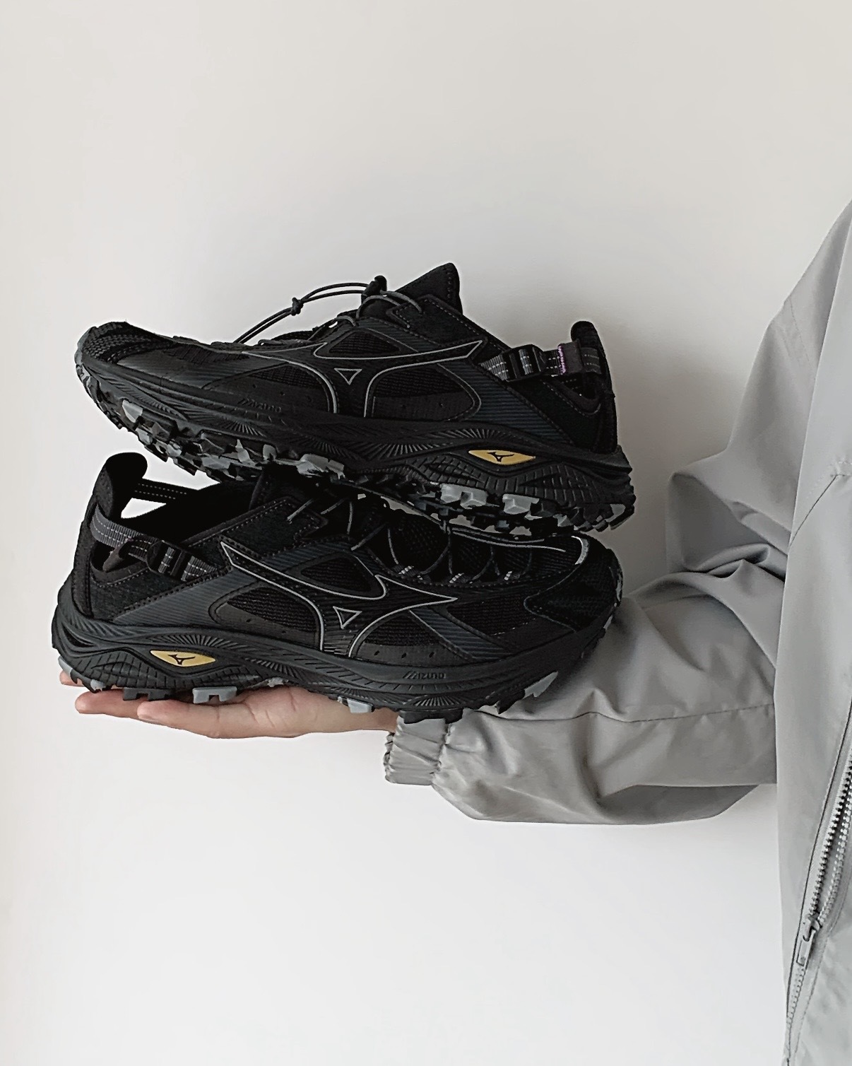 MIZUNO RACER TRAIL SE V2 黑色 全黑 溯溪鞋 涼鞋 透氣 男女鞋 D1GH261201 / 預購