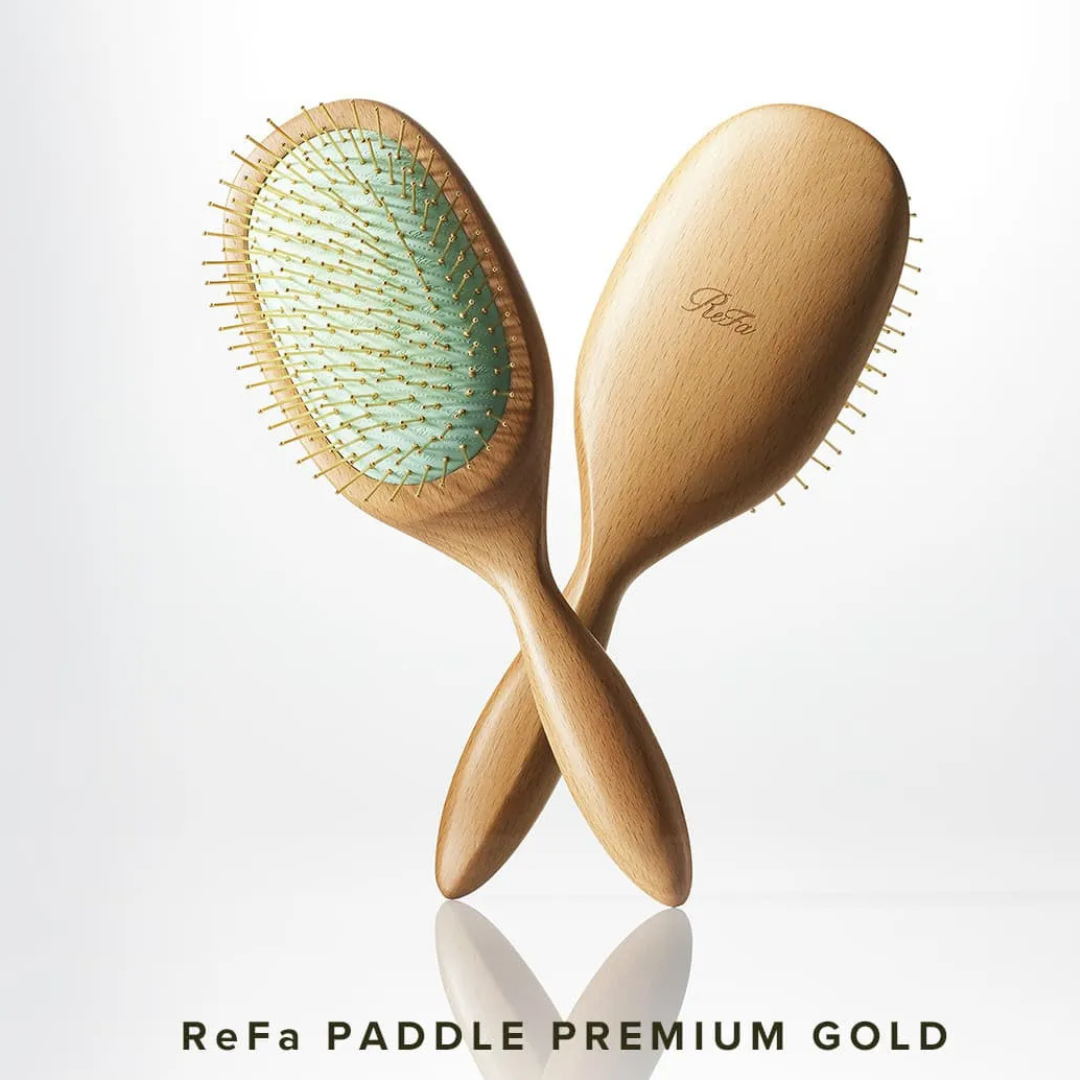 REFA Paddle Premium Gold 蓬鬆豐盈手提髮梳
