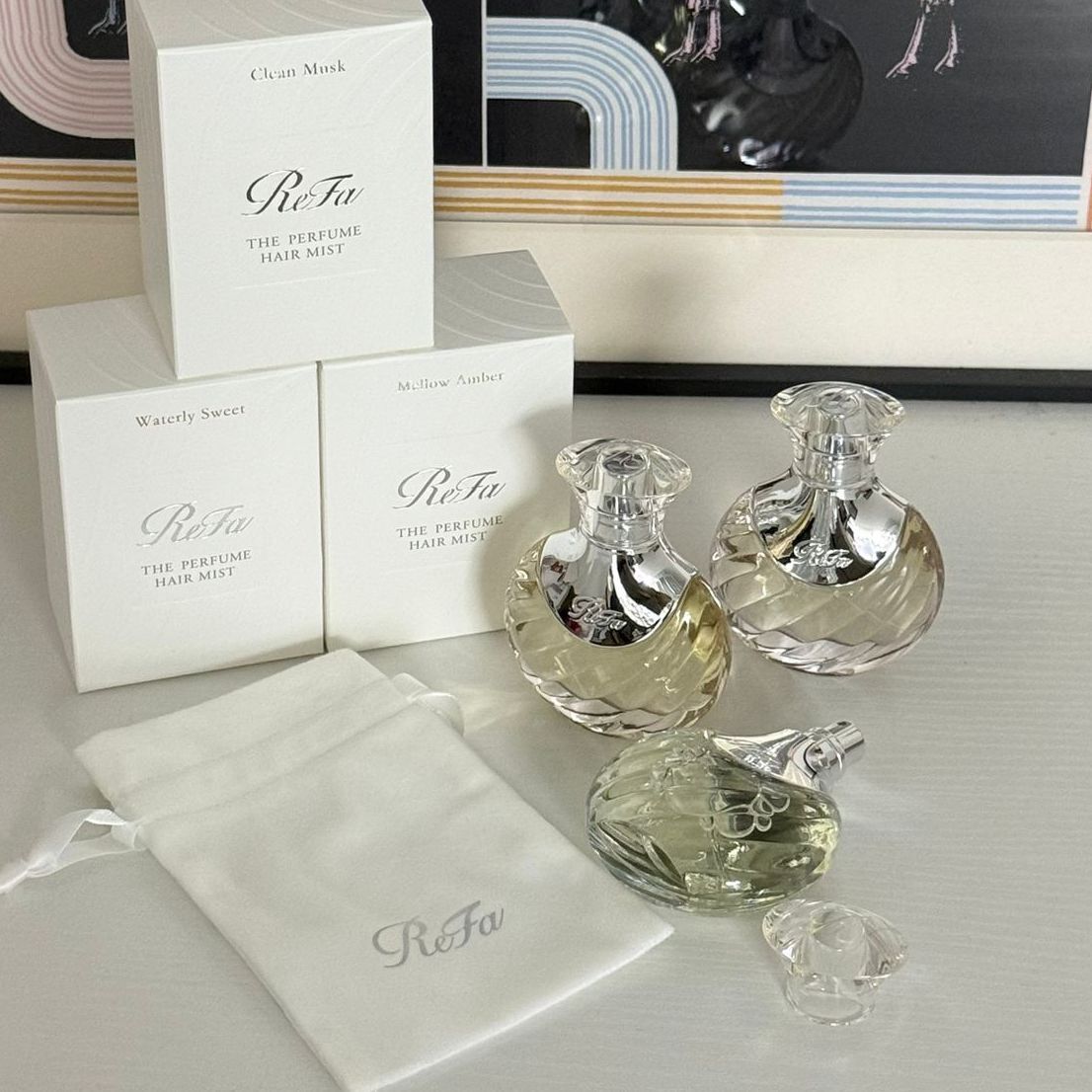 ReFa - The Perfume Hair Mist 30ml #clean musk  /  #watery sweet  / #mellow amber