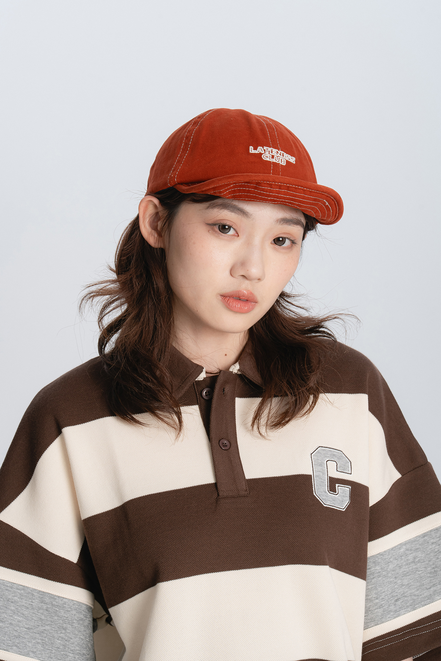 Fresh Start｜軟帽檐車線鴨舌帽 2色