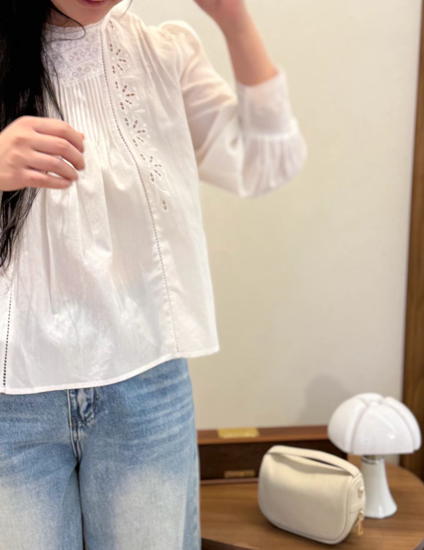 ABB6001 通花刺繡宮廷上衣