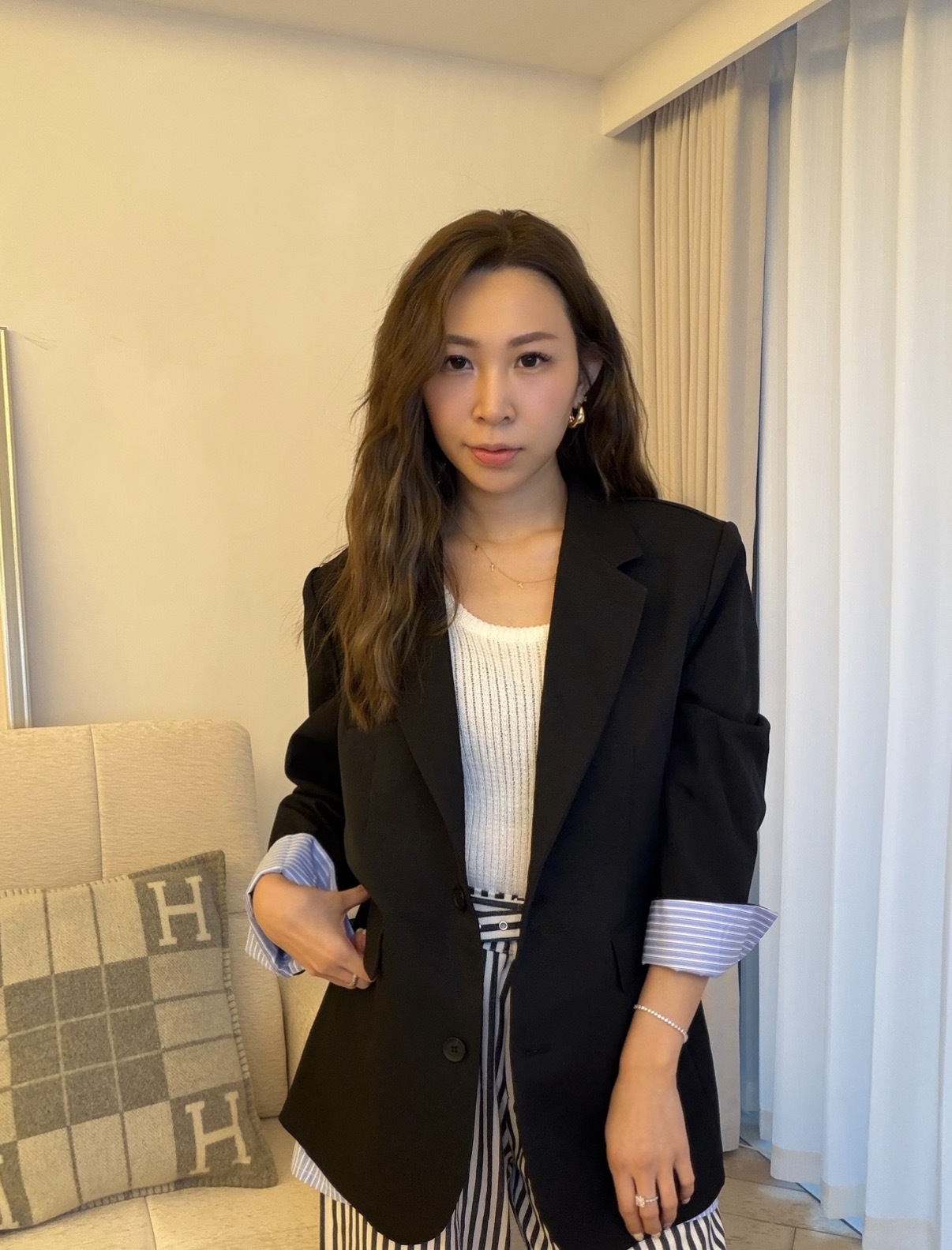 KR2604-3 - 今團超抵西裝外套