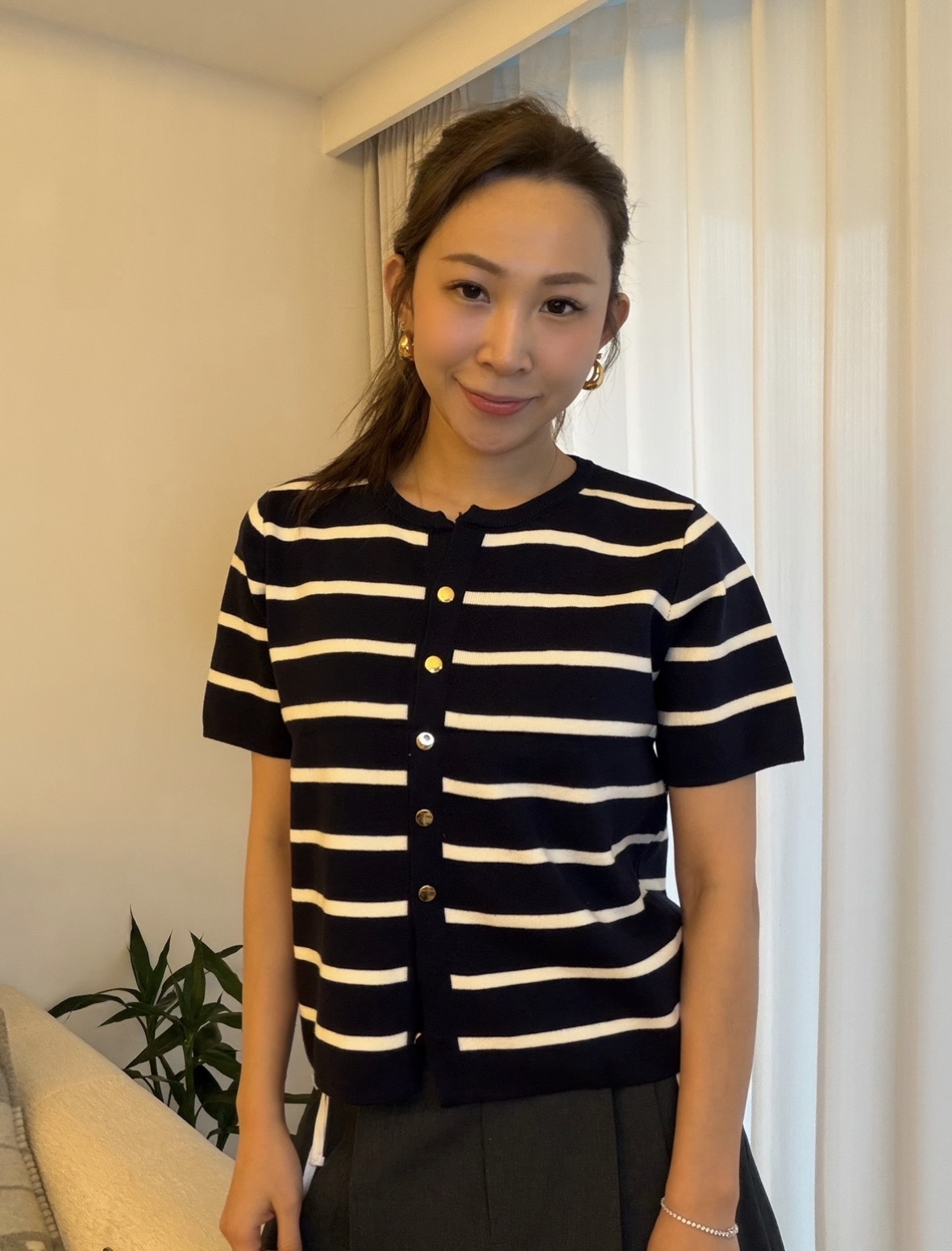 KR2605-3 - CLASSIC 挺針織上衣