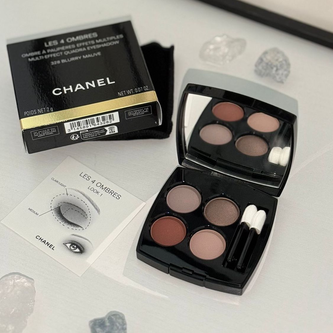 CHANEL - Les 4 Ombres 四色眼影  # 328 Blurry Mauve
