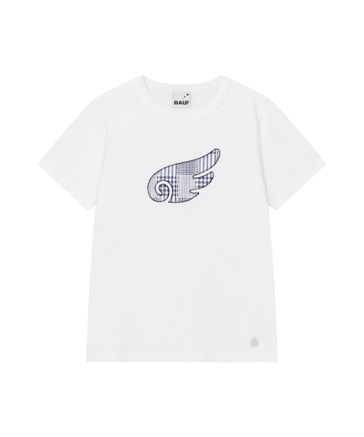 BAUF 天使羽翼 布章 刺繡 膠印 LOGO 短袖 短T