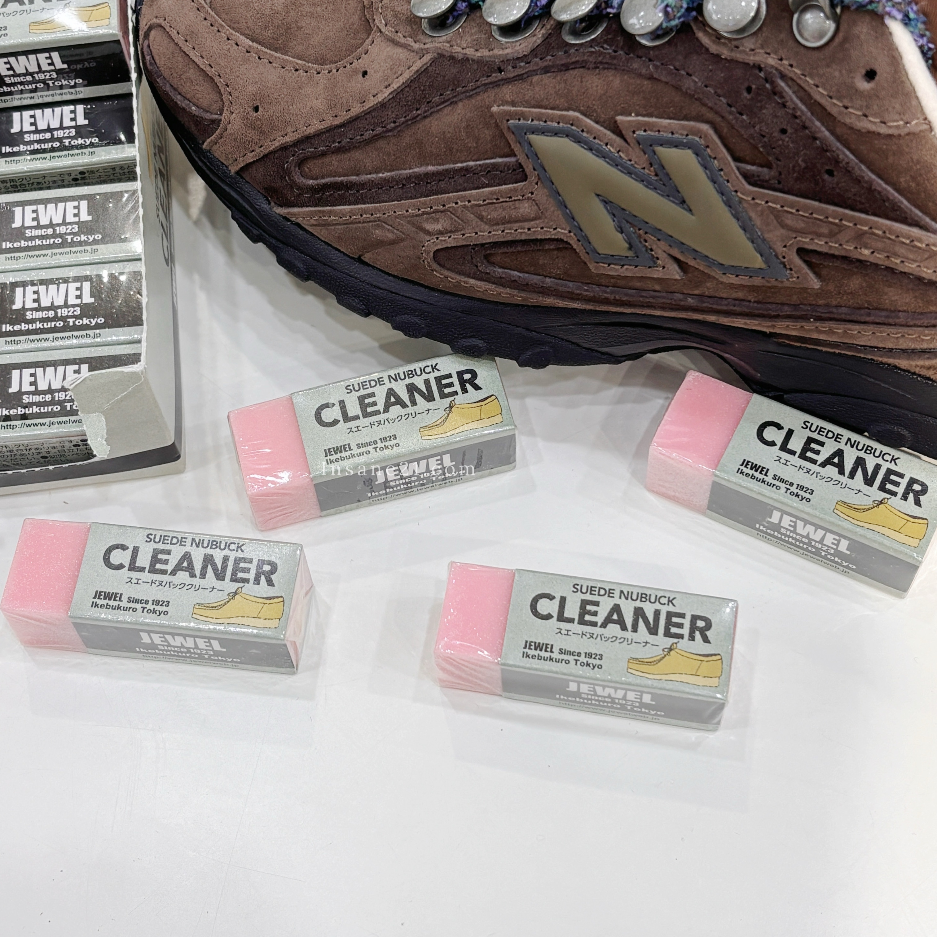 JEWEL CLEANER 粉色 麂皮用 高效能 鞋用 橡皮擦