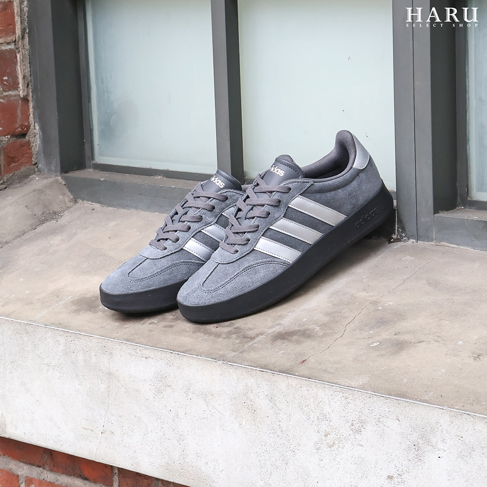 Adidas Barreda 深灰 麂皮 炭灰 復古 德訓鞋 板鞋 慢跑鞋 Samba 莫蘭迪感 KH6999