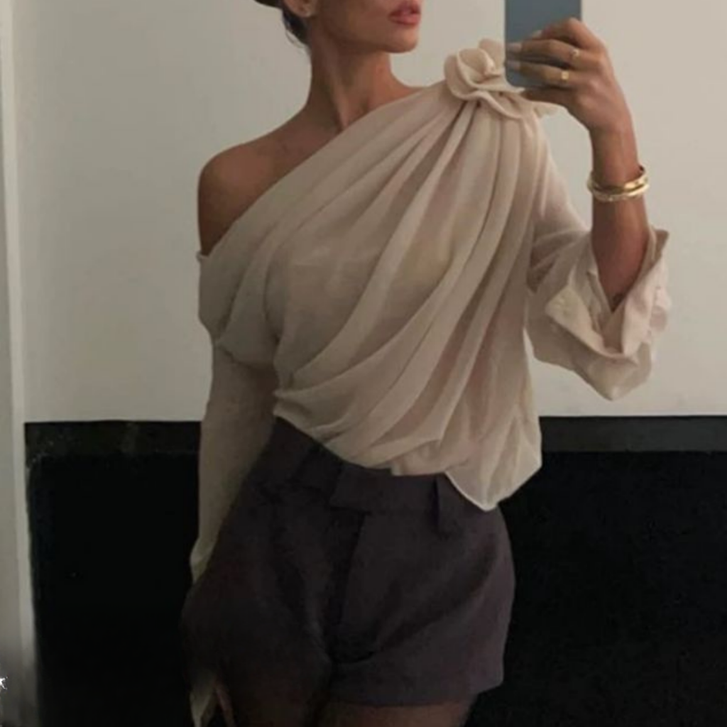 TOP-CCG0329-156 淺杏上衣 (A156)