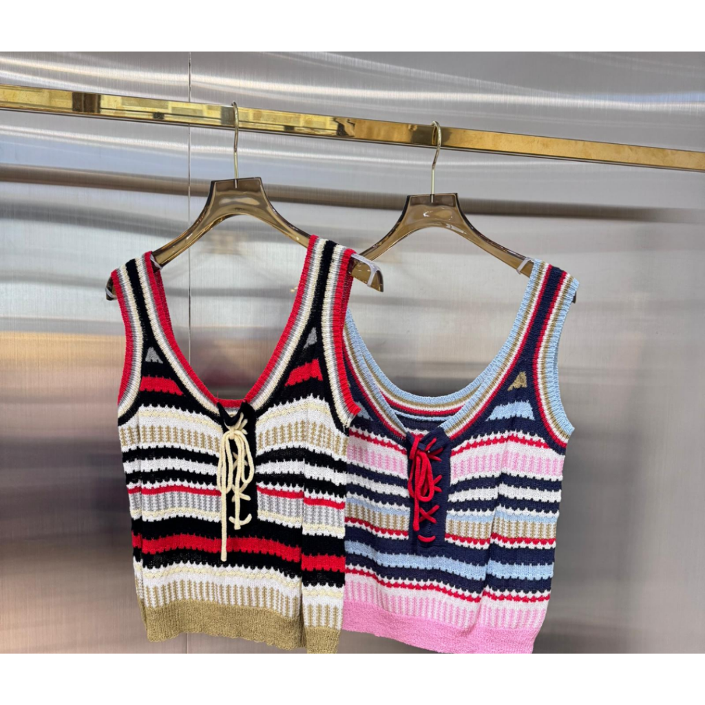 TOP-CCG0329-158 BL516-黃色背心上衣 (A158)