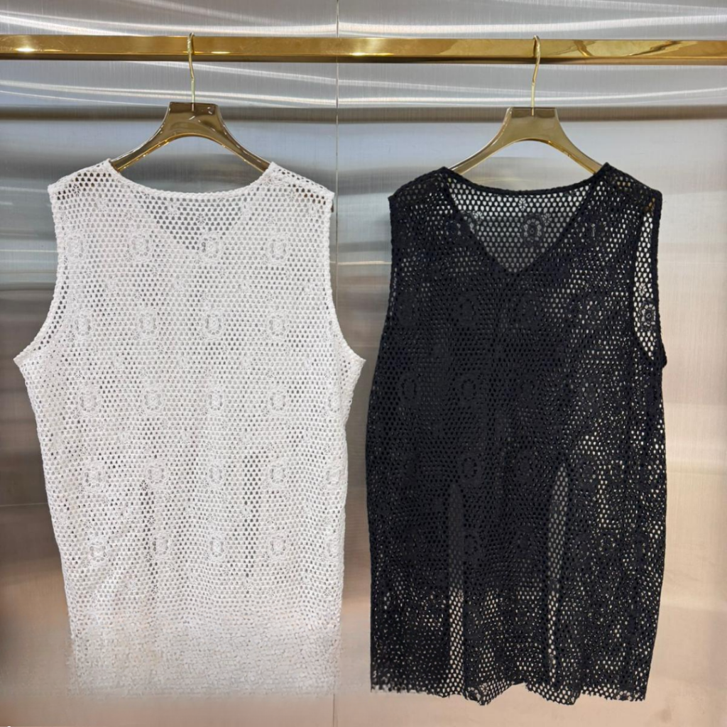 TOP-CCG0329-167 BL556 鏤空不規則上衣 白色 (A167)