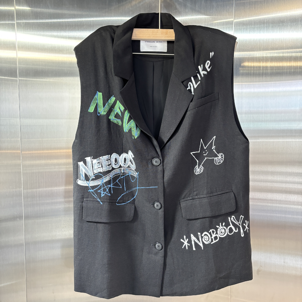 JAC-CCG0329-173 短款時尚背心馬甲 (A173)