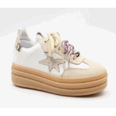 Var S-125 - LOGIC BIANCO - MUNK ROCCIA - F.DO Z LATTICE (有輕微瑕疵)(CB款)(碼數:37)