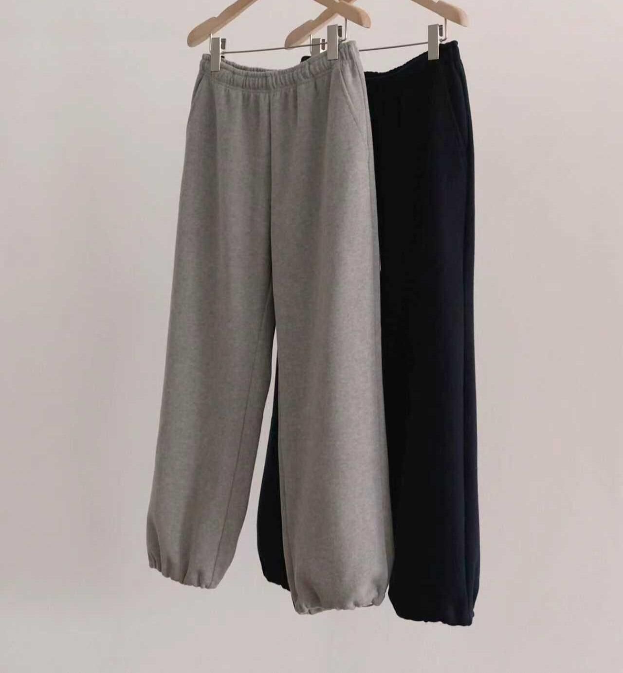 OU6016 束腳運動棉褲