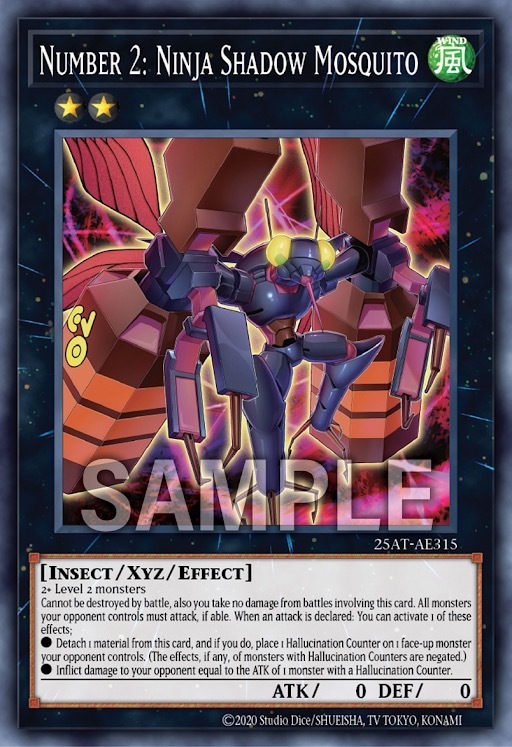 25AT-AE315 Number 2: Ninja Shadow Mosquito