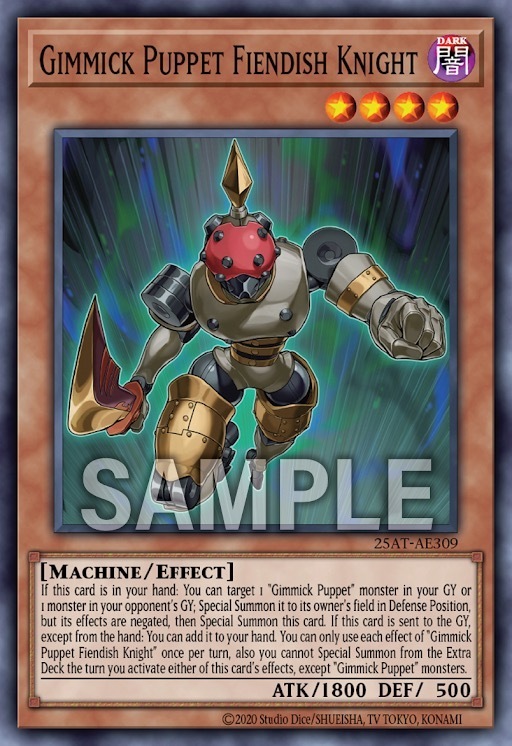 25AT-AE309 Gimmick Puppet Fiendish Knight