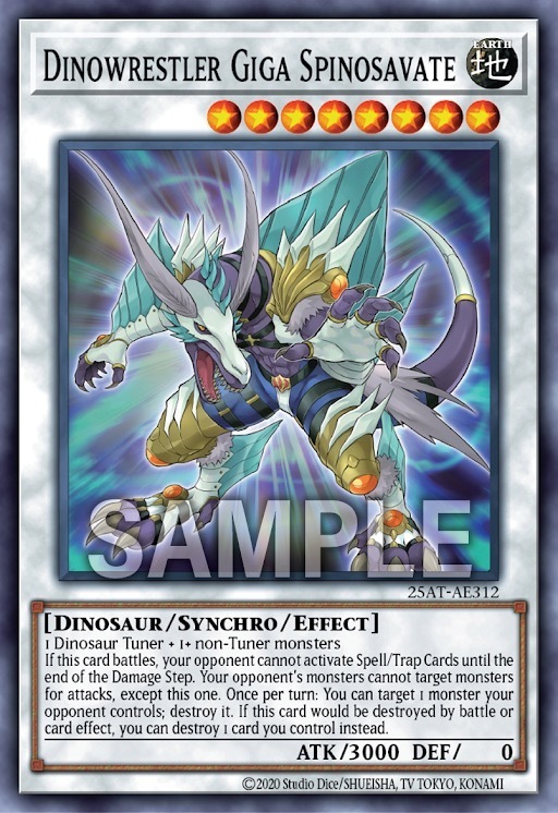 25AT-AE312 Dinowrestler Giga Spinosavate