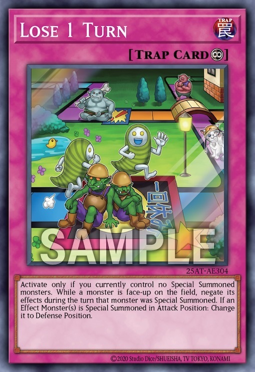 25AT-AE304 Lose 1 Turn