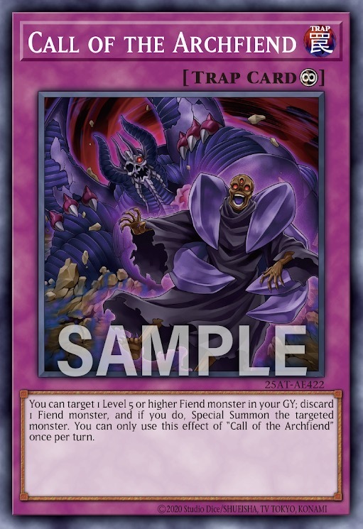 25AT-AE422 Call of the Archfiend