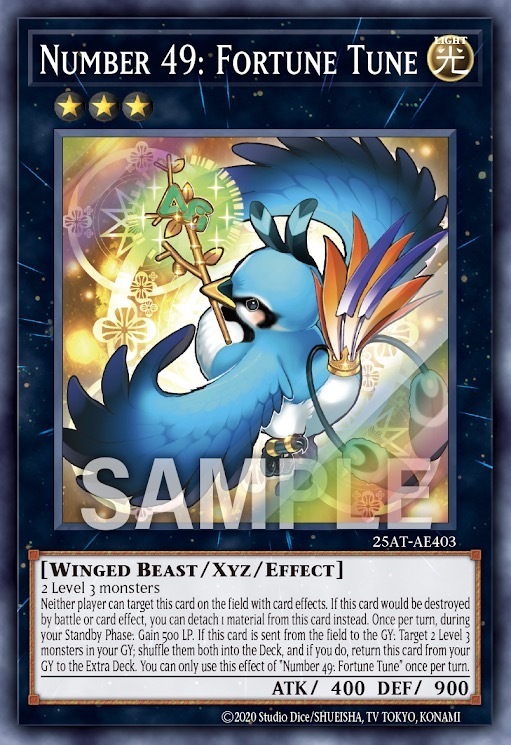 25AT-AE403 Number 49: Fortune Tune