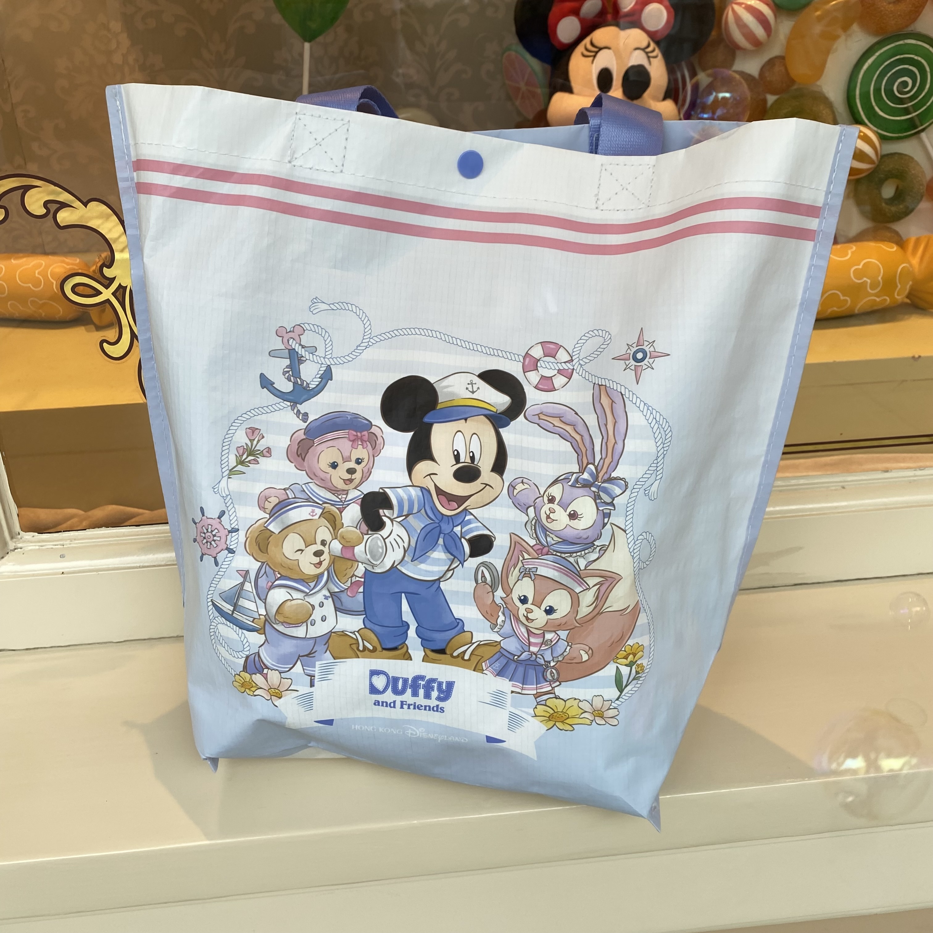 <港迪> 2026年「春日啟航」系列 Duffy and Friends 購物袋