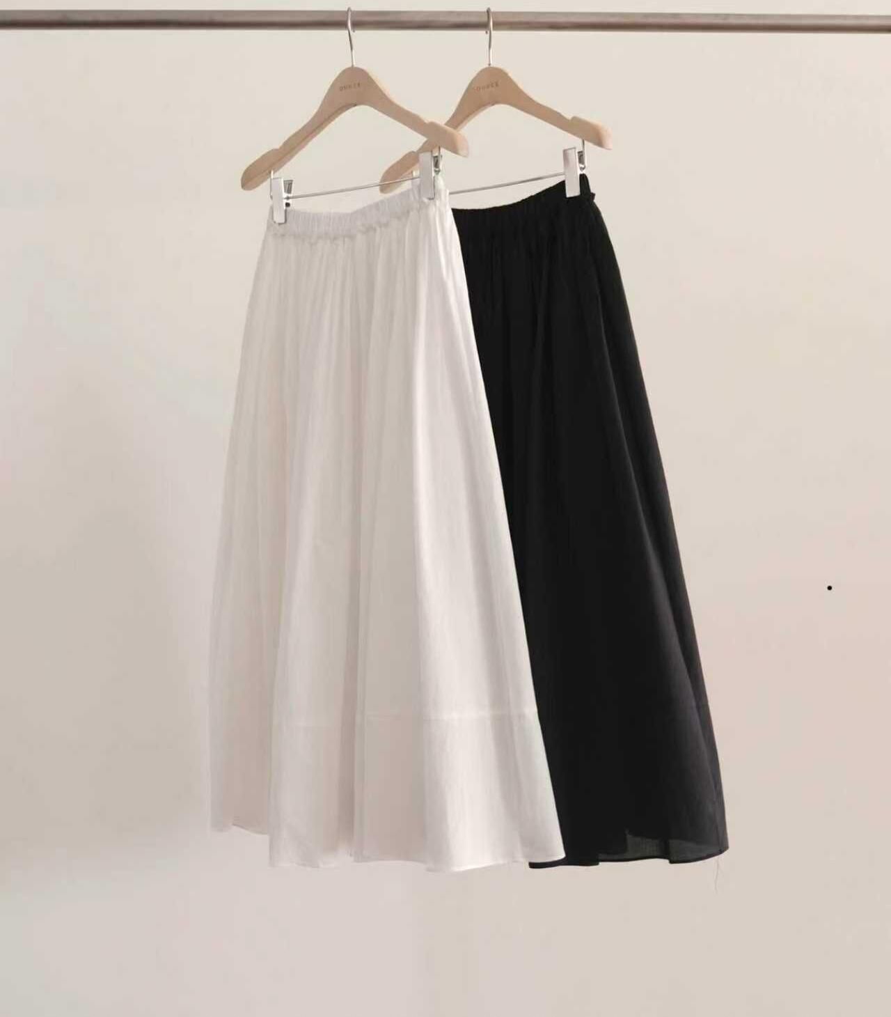 OU6021 壓百褶傘裙