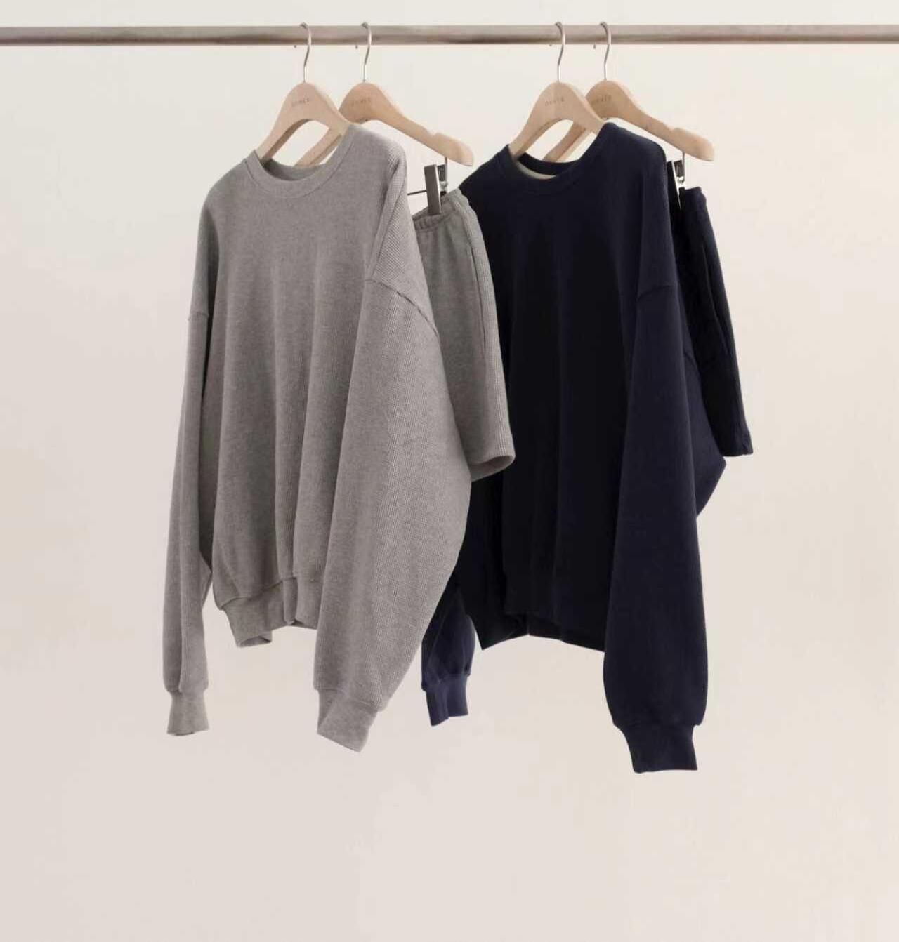 OU6023 窩夫格紋短褲