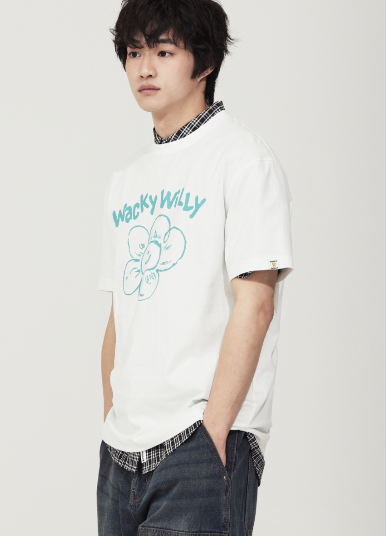 【入LIVECODE一件減至$238😱🔥！】【2026首次春夏封館😍】【WACKY WILLY】Signature Big Lily Short Sleeve T-shirt