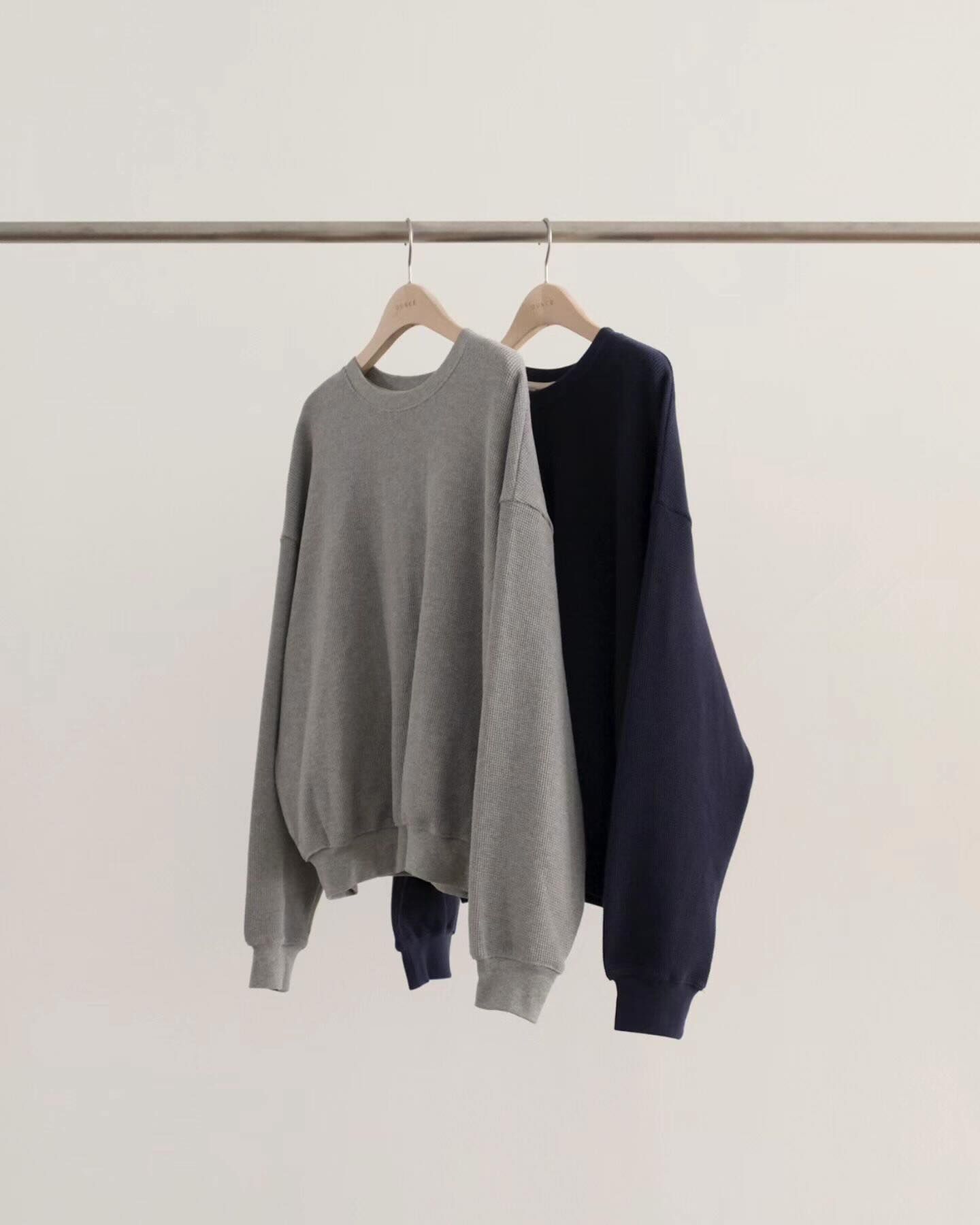 OU6022 窩夫格紋衛衣