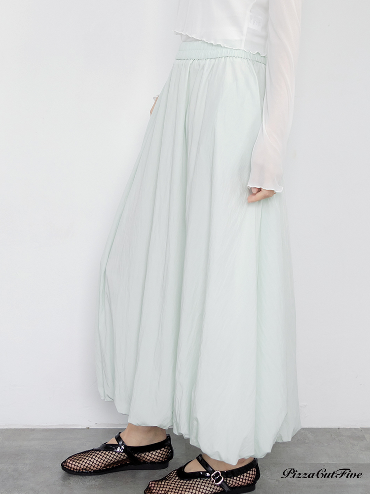 花苞輪廓中長裙 PizzaCutFive PCF262492025