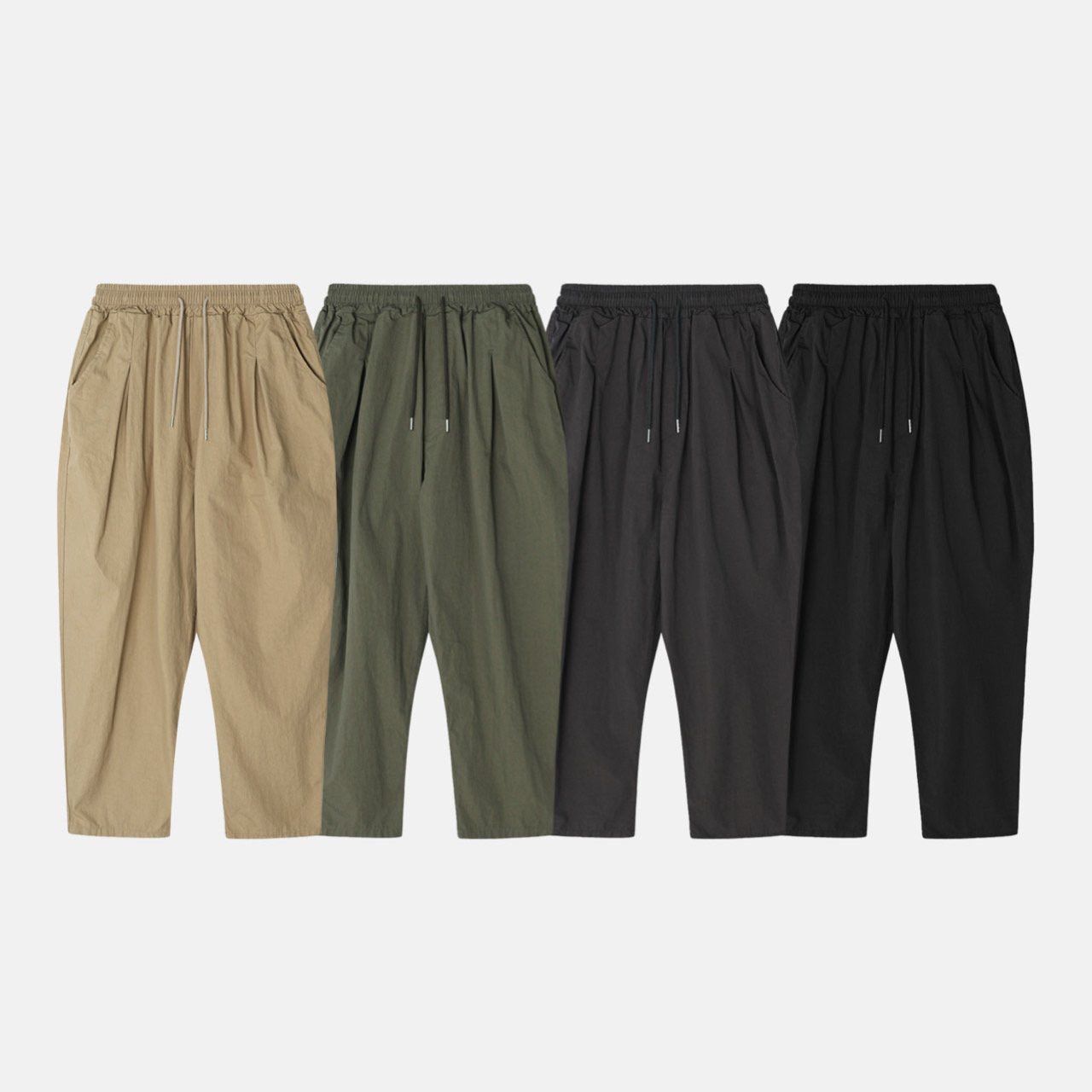 淨色鬆身褲 PEACOCK-170P