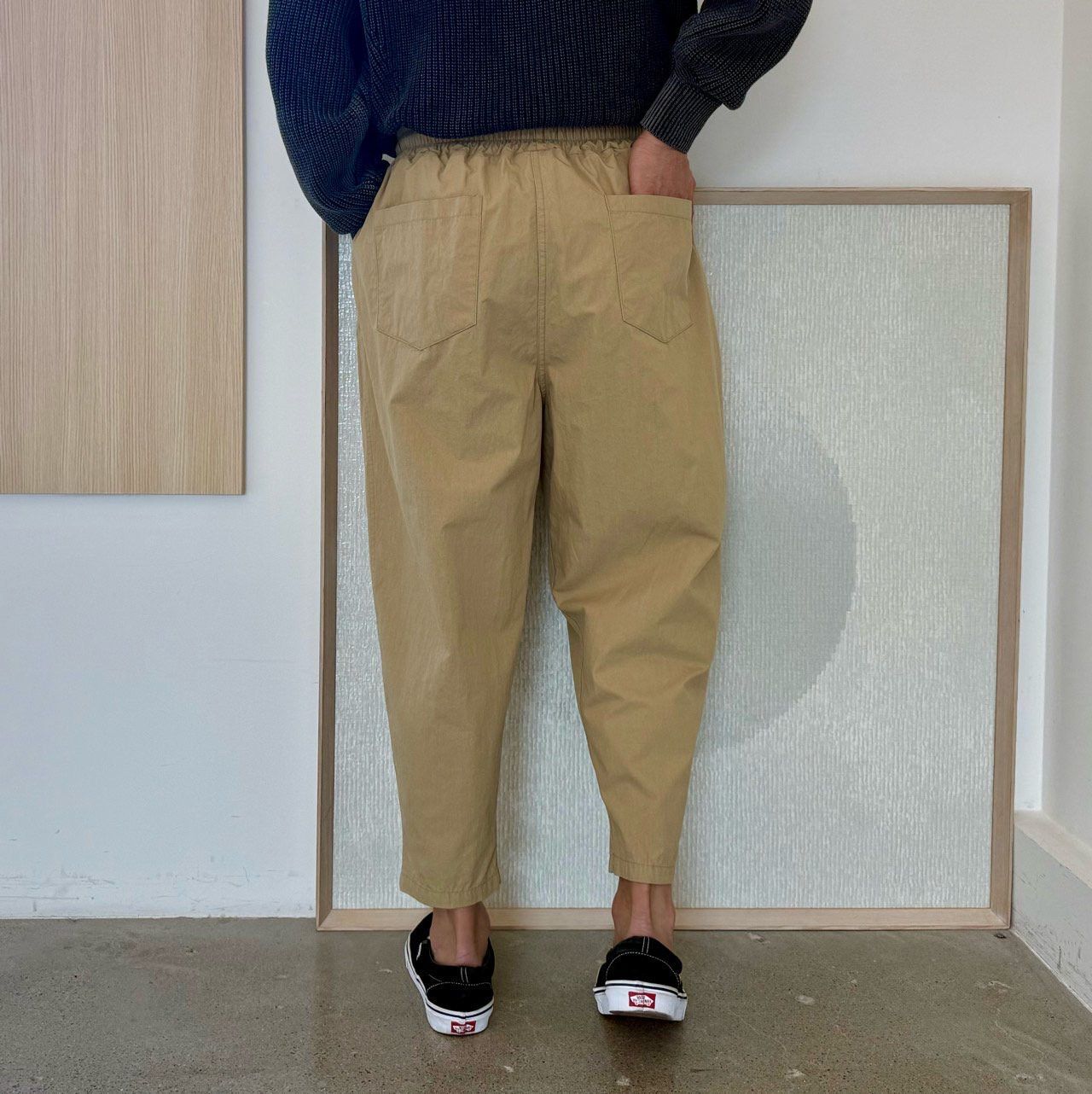 淨色鬆身褲 PEACOCK-170P