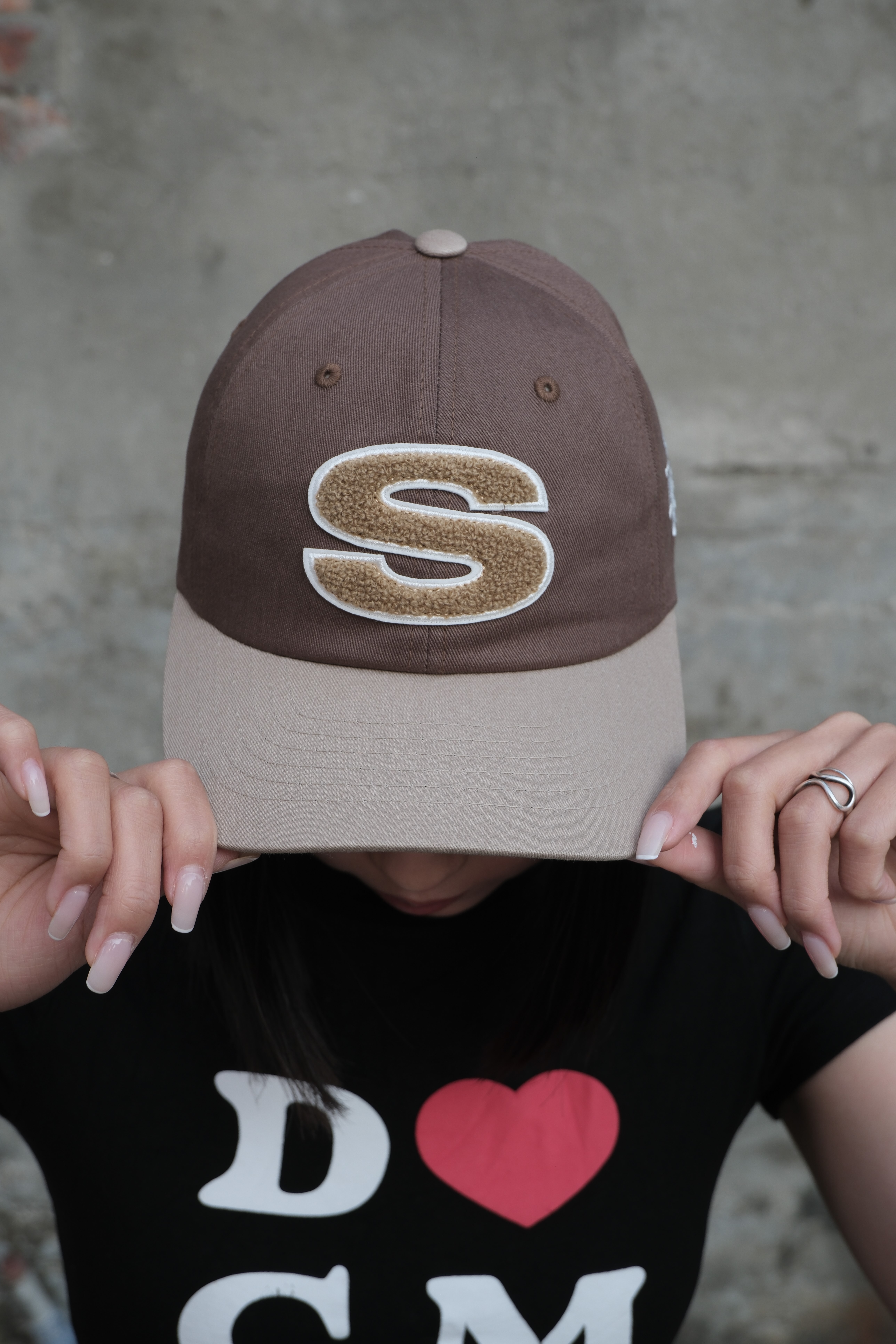 Stussy chenille low pro cap  刺繡大S老帽 1311061