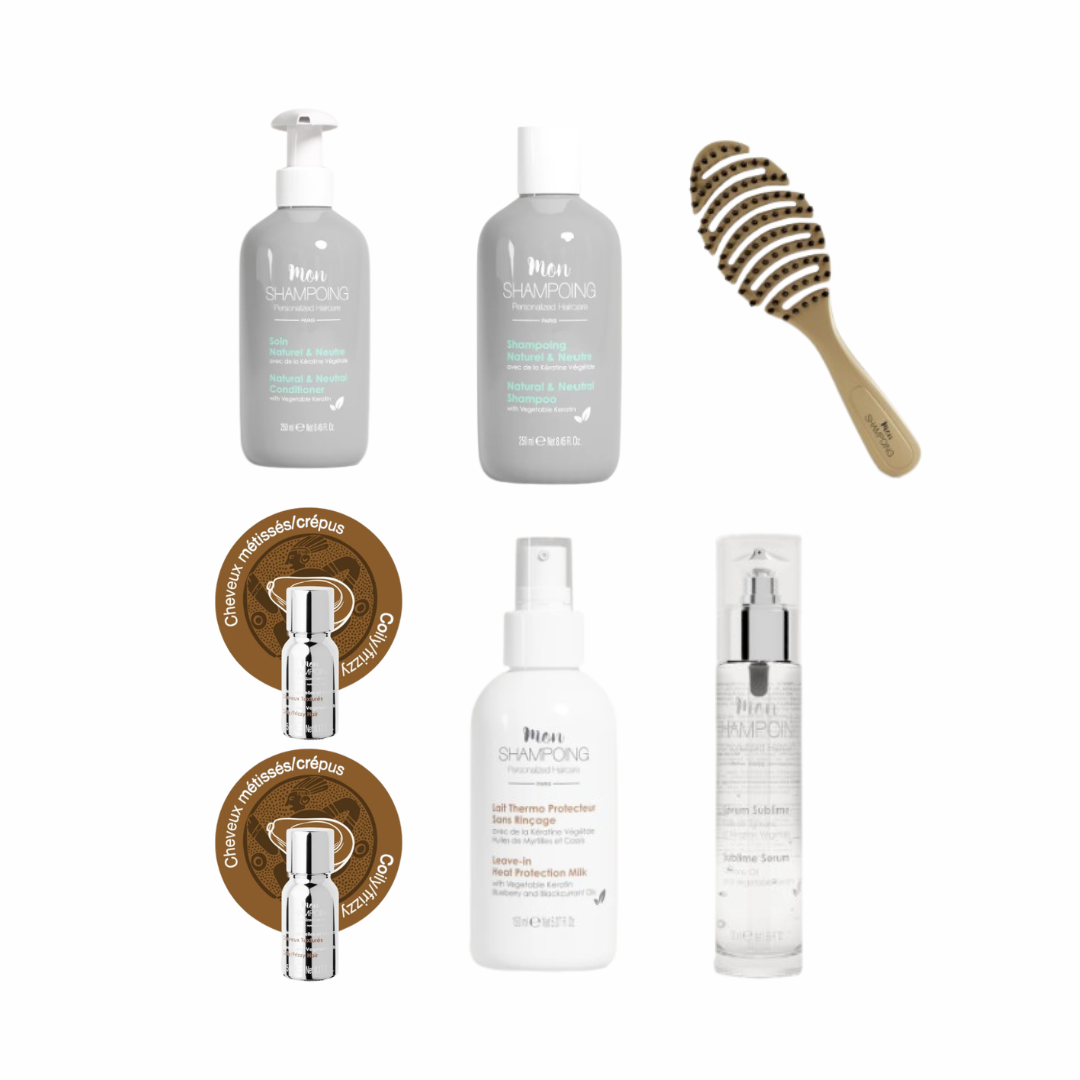 1MS0329-056 [MON SHAMPOING] 絲滑抗毛躁修護Deluxe套裝 (EU)