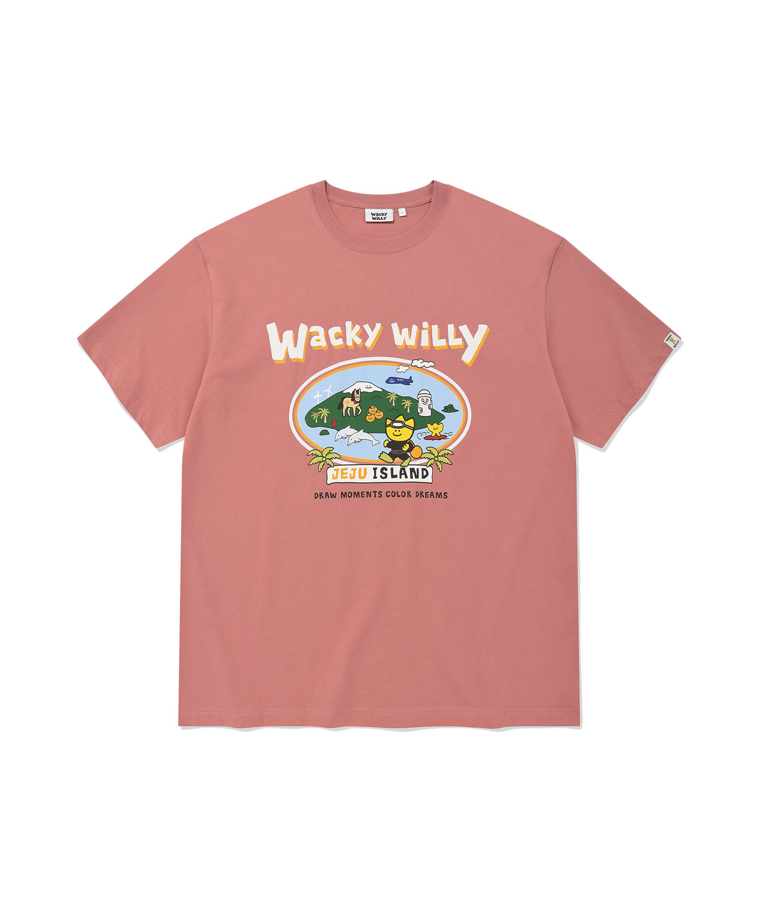 【入LIVECODE一件減至$238😱🔥！】【2026首次春夏封館😍】【WACKY WILLY】Kiki Travel Series Jeju T-shirt