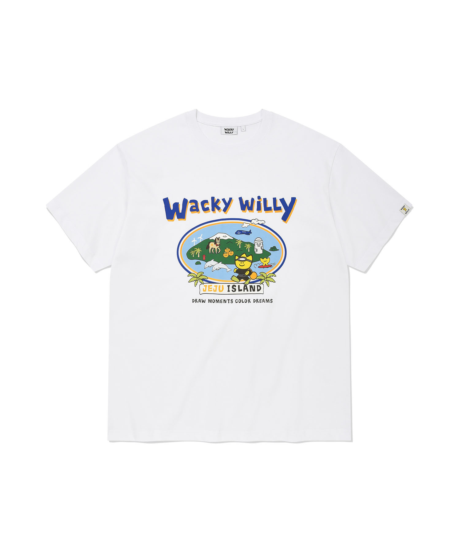 【入LIVECODE一件減至$238😱🔥！】【2026首次春夏封館😍】【WACKY WILLY】Kiki Travel Series Jeju T-shirt