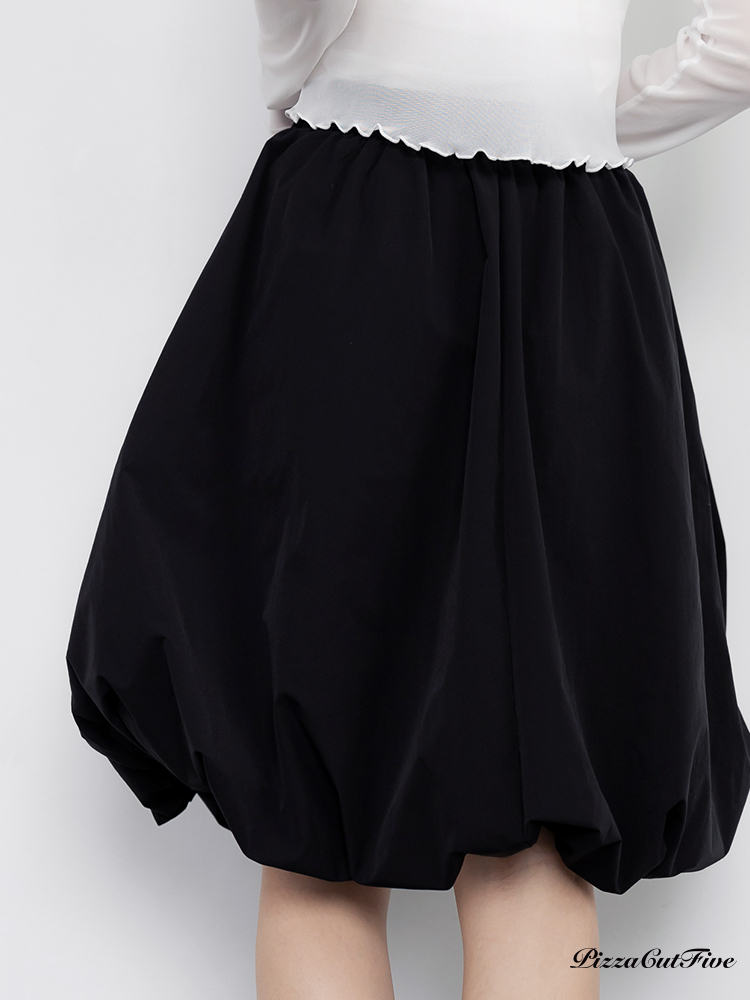 花苞輪廓及膝裙 PizzaCutFive PCF262492028