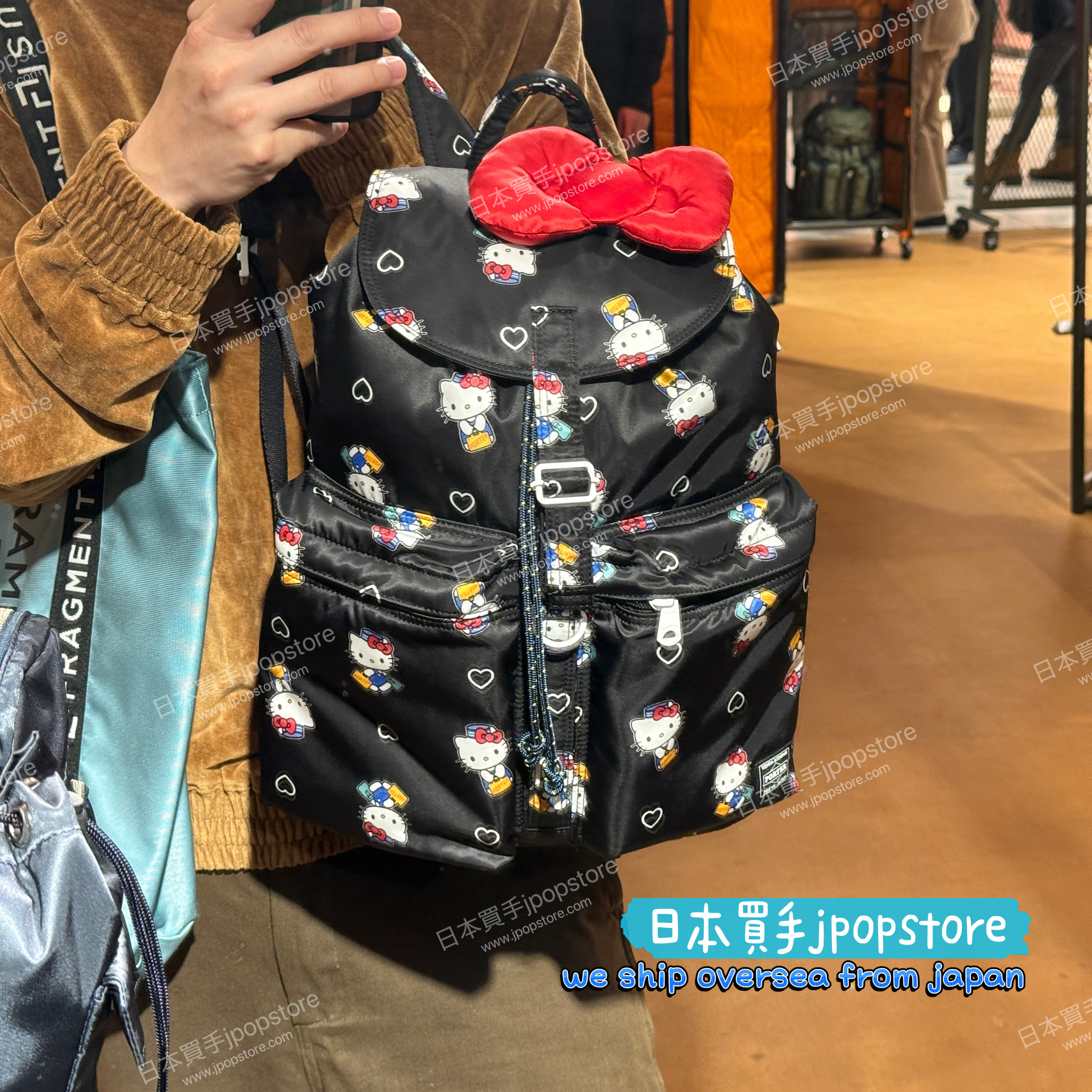 YOSHIDA porter x hello kitty rucksack