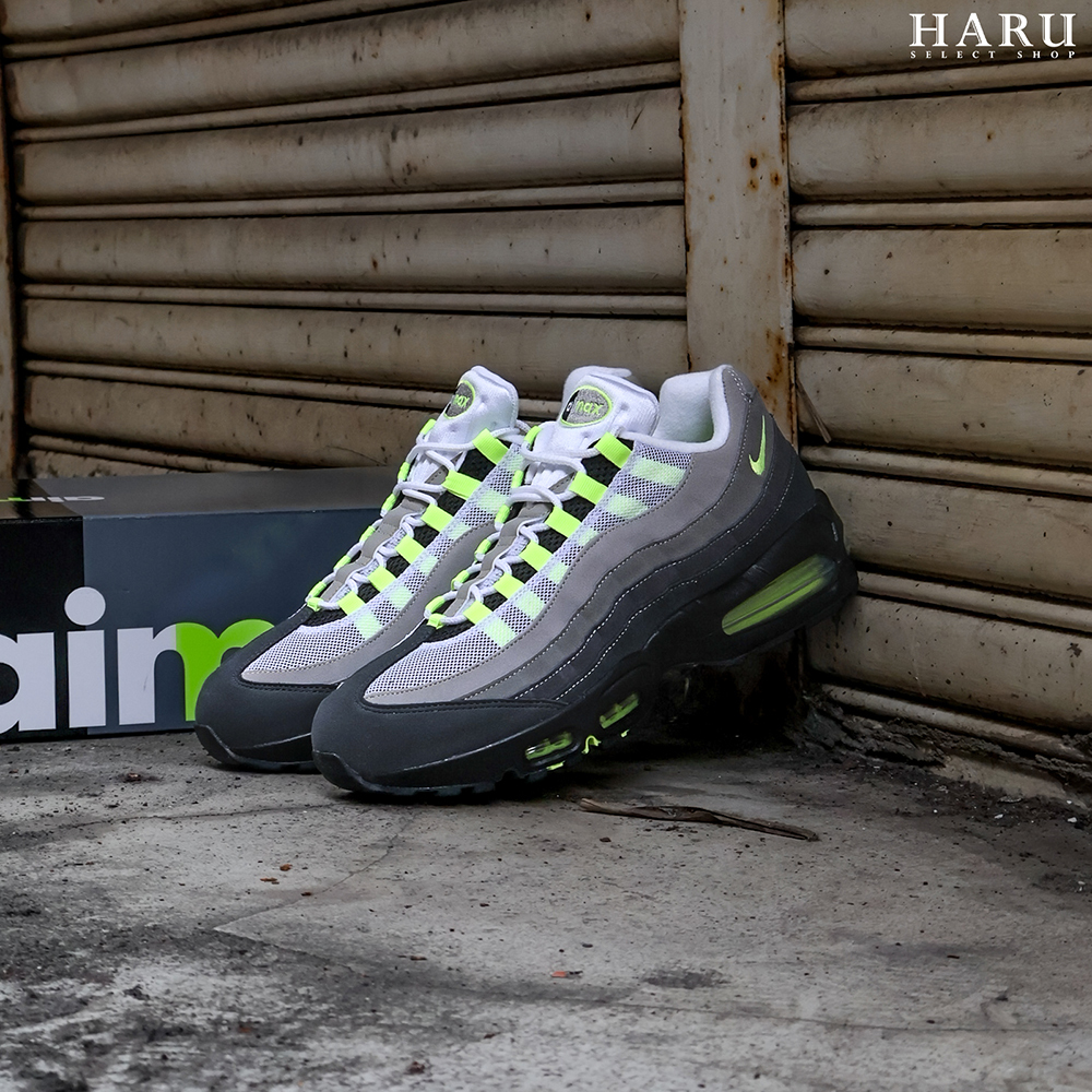Nike Air Max 95 OG Big Bubble "Neon" 2026復刻 螢光綠 漸變灰黑 氣墊 復古運動鞋 HM4740-001 IO9926-001