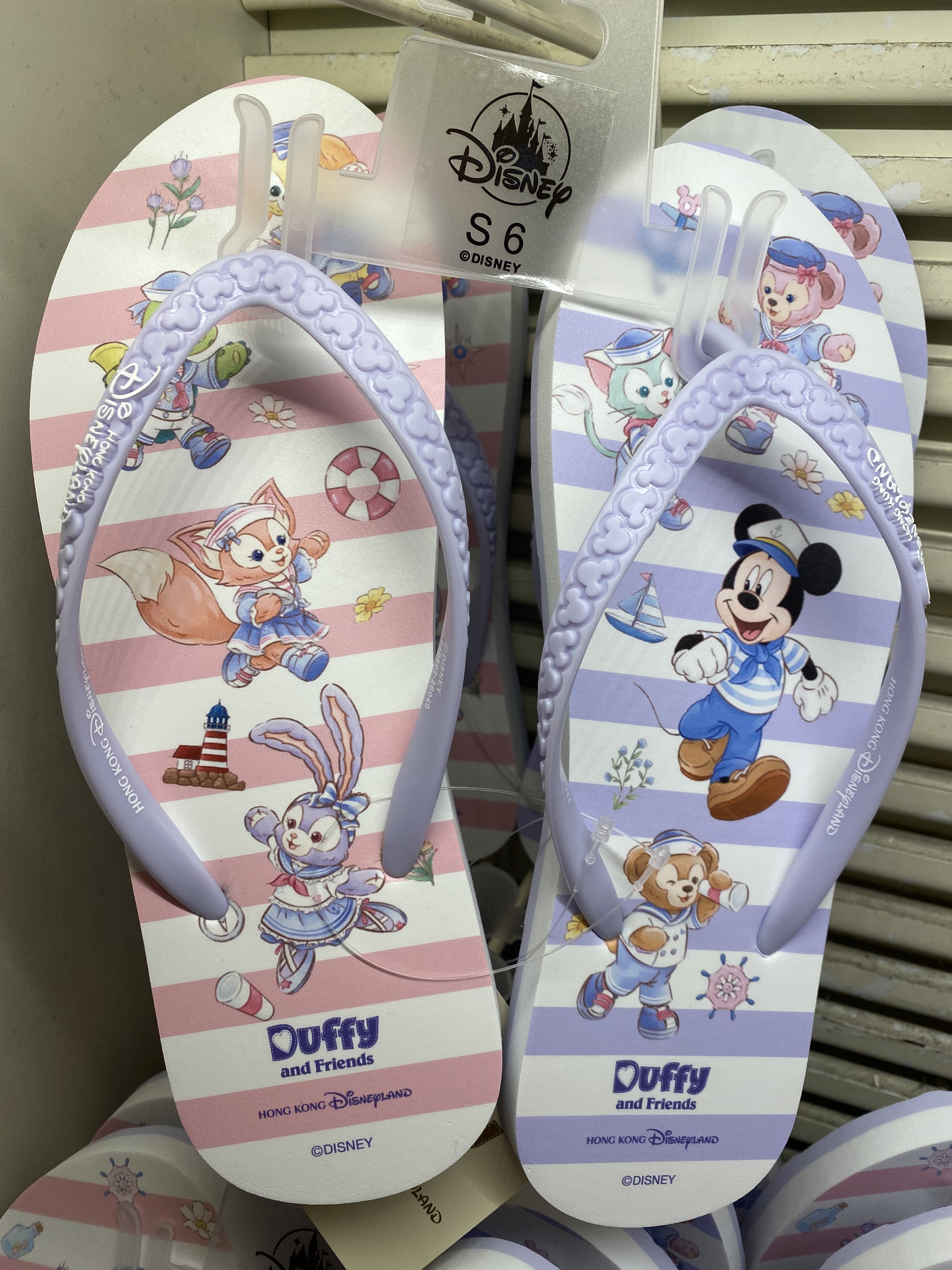 <港迪> 2026年「春日啟航」系列 Mickey, Duffy and Friends 人字拖