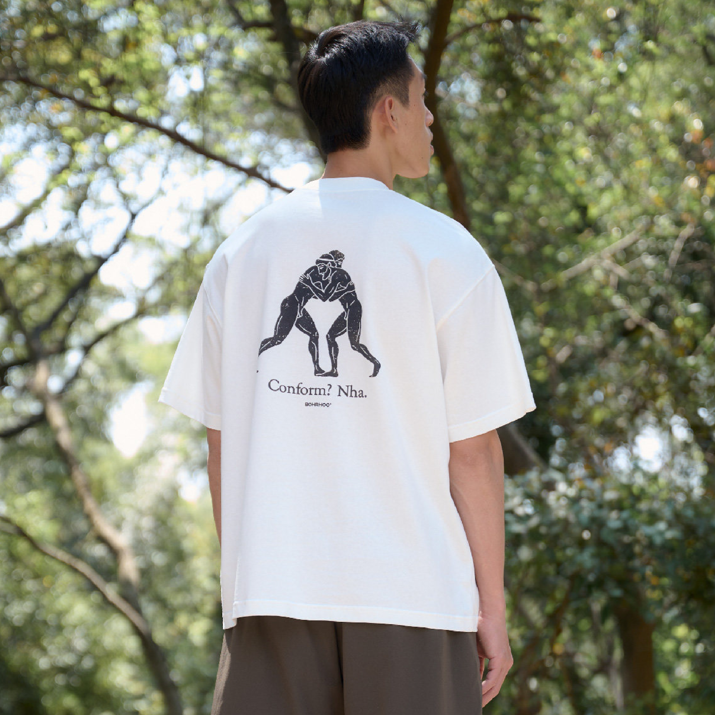 BOHRHOO Totem Image Tee 圖騰印花 短Tee [BH1139]