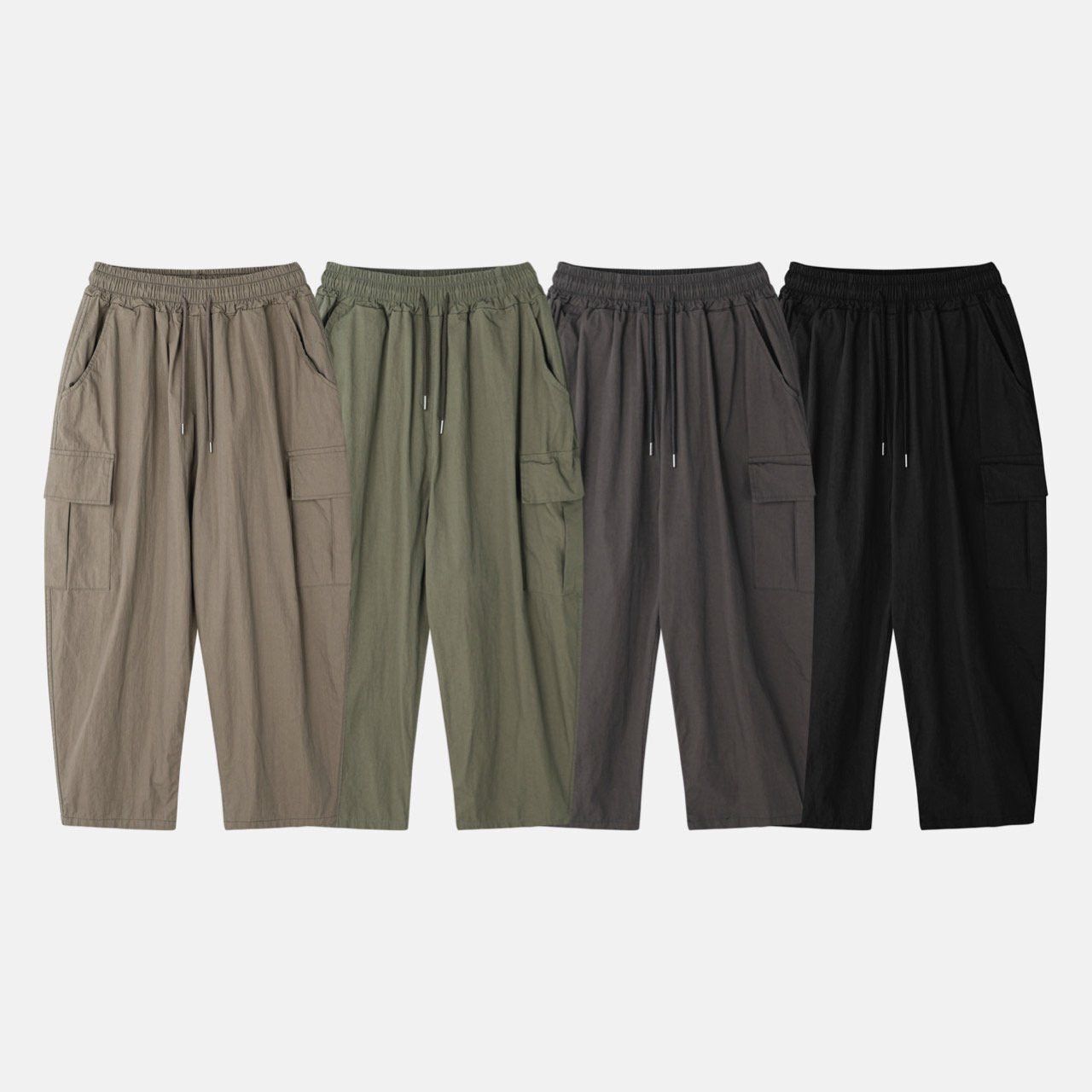 淨色鬆身褲 PEACOCK-176P