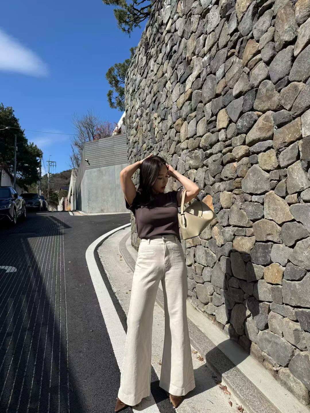 【現貨】高腰直筒九分褲｜修飾腿型・俐落顯瘦日常款