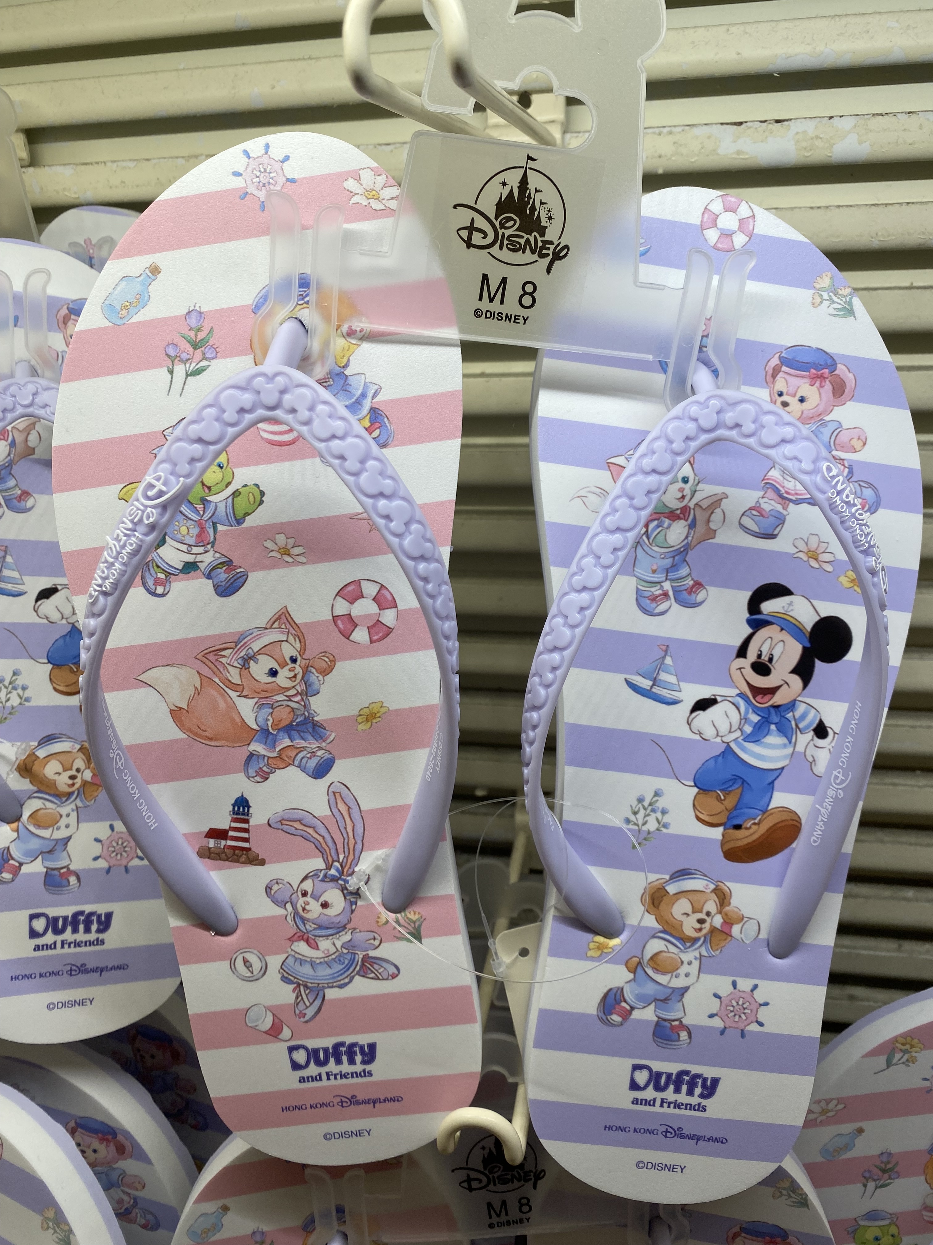 <港迪> 2026年「春日啟航」系列 Mickey, Duffy and Friends 人字拖