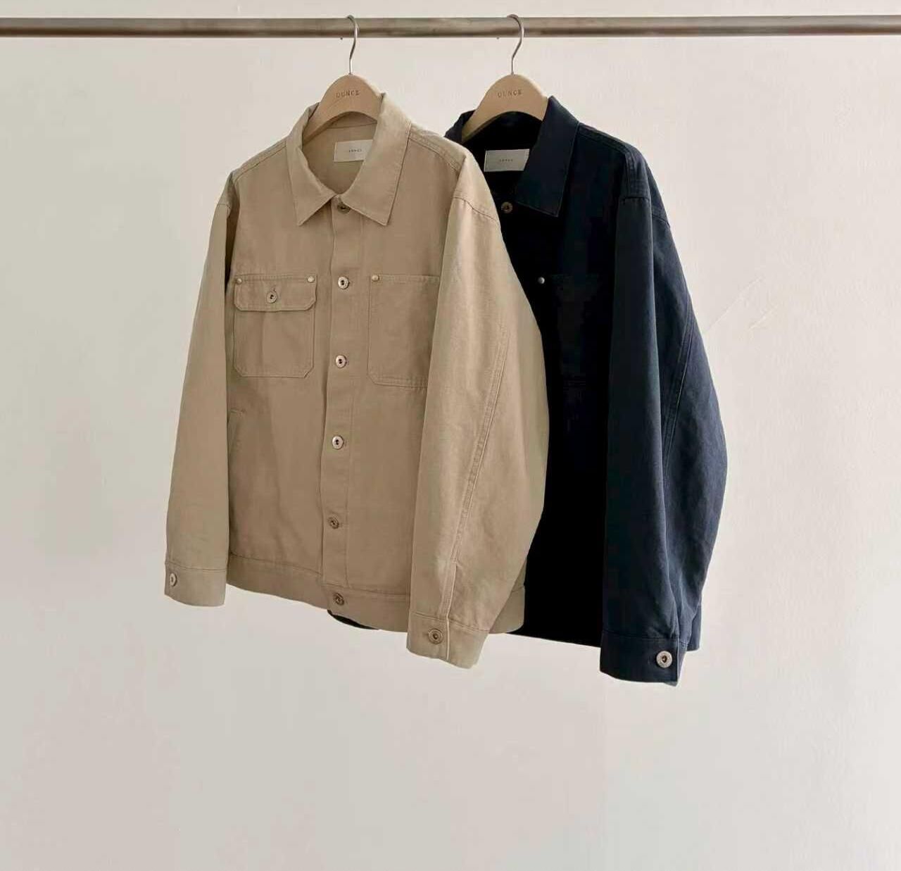 OU6033 工裝牛仔外套