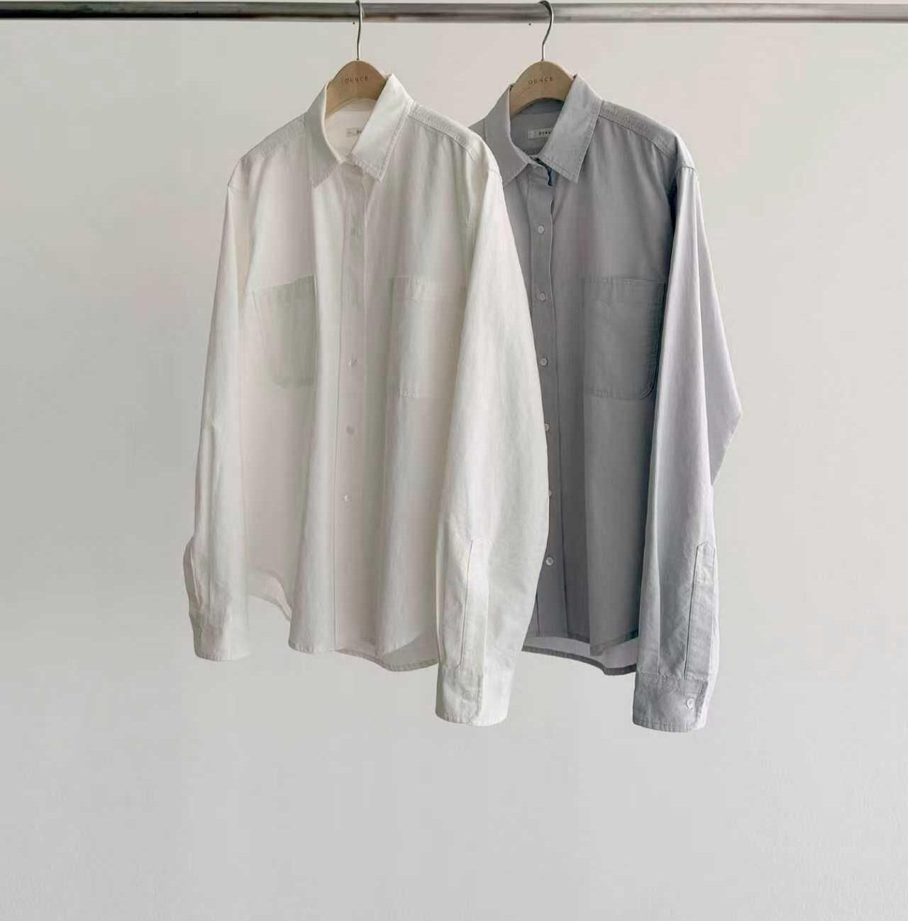 OU6035 男友感寬鬆襯衫