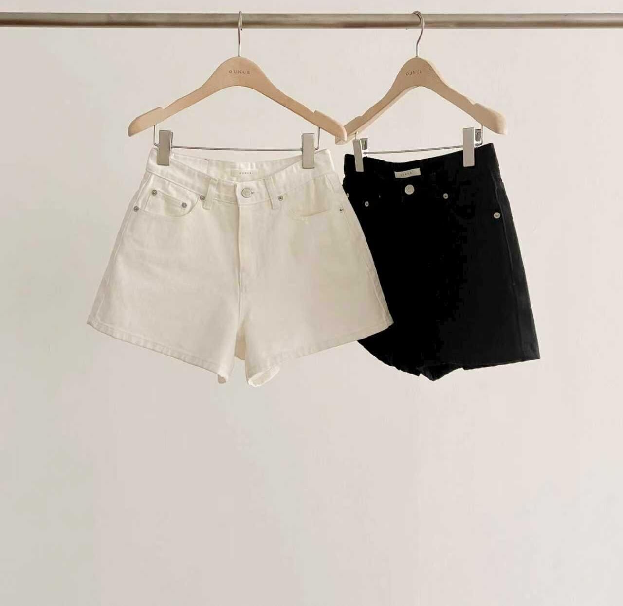 OU6039 夏日牛仔短褲