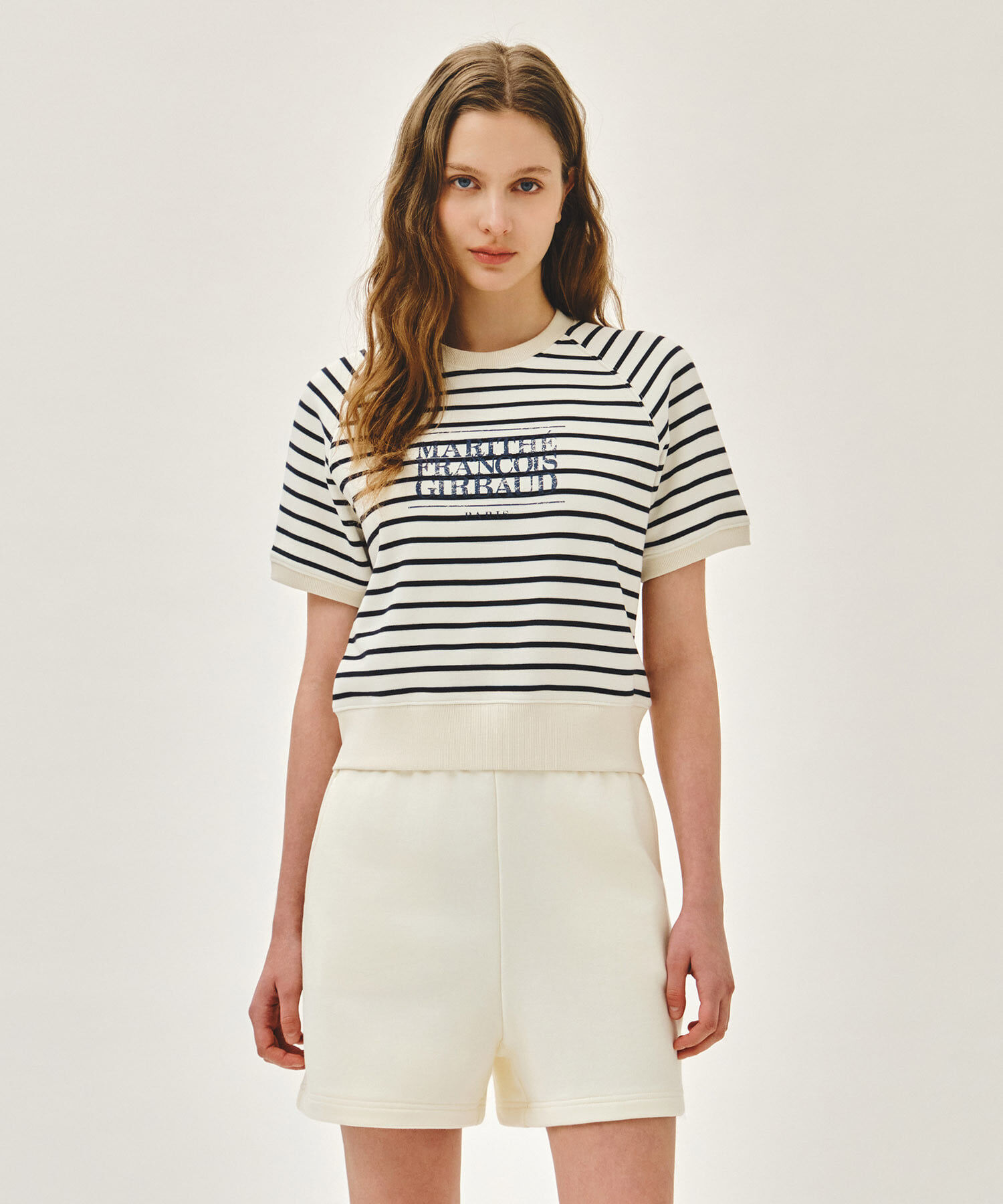 【入LIVECODE一件減至$338😱🔥！】【2026首次春夏封館😍】【MFG】W VINTAGE CLASSIC LOGO HALF SWEATSHIRT (5 COLORS)